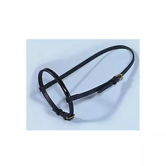 Millers Harness Patent Caveson Pony Black/Chrome