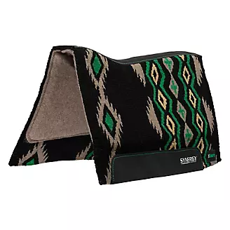 Weaver New Zealand Wool Saddle Pad (Green)