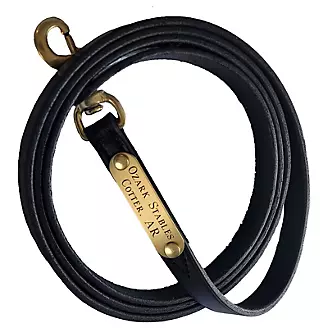Ozark Personalized Leather Lead