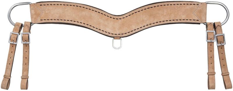 Tough1 Kirby Buckstitch Breast Collar Roughout