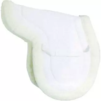 Lami-Cell Airflow Close Contact Saddle Pad White