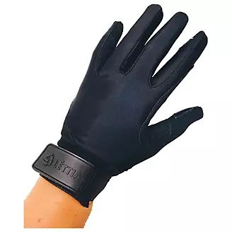 Lettia Adult Shield Black Gloves