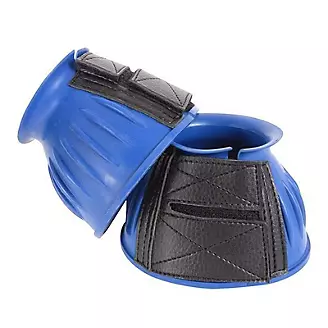 Cashel Rubber Bell Boots XLarge Blue