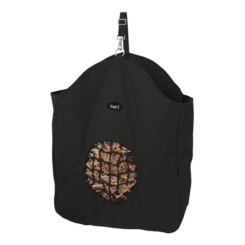 Tough1 Hay Bag Tote With Poly Net Black