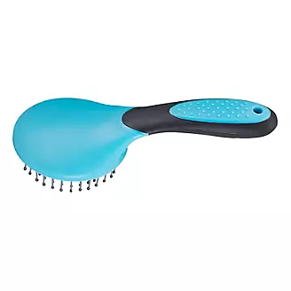 Tail Tamer Soft Touch Flex Horse Hair Brush (Turquoise)
