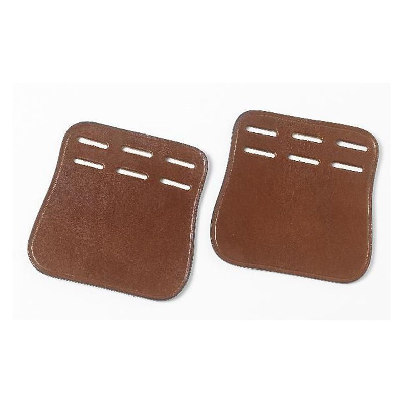 Saddle Billet Guards Medium Brown