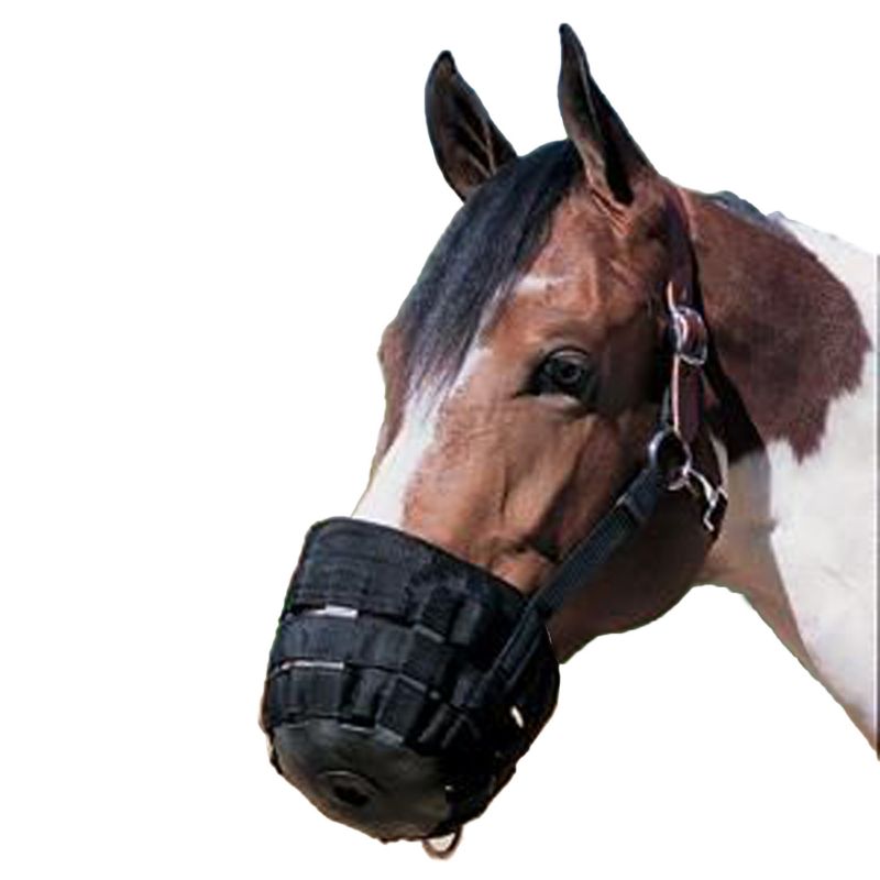 Weaver Grazing Muzzle W/Crown XS Black