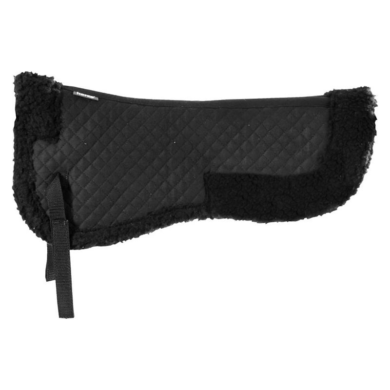 Horze Fur Half Pad Full Black