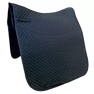 Quilted Dressage Pad With Sheepskin