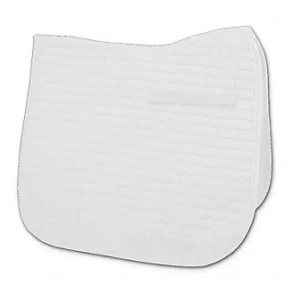 Passport Square-Quilted Dressage Pad 23 X 43 White