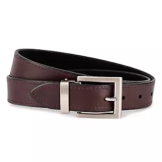 Perris Reversible Leather/Suede Belt