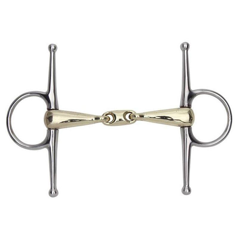 Shires Full Cheek Alloy Bit With Lozenge 4.5