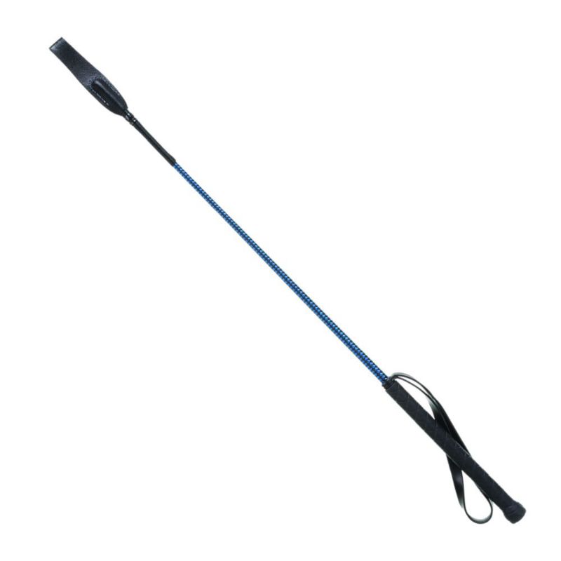 Tough1 English Riding Crop 24 Blue Black