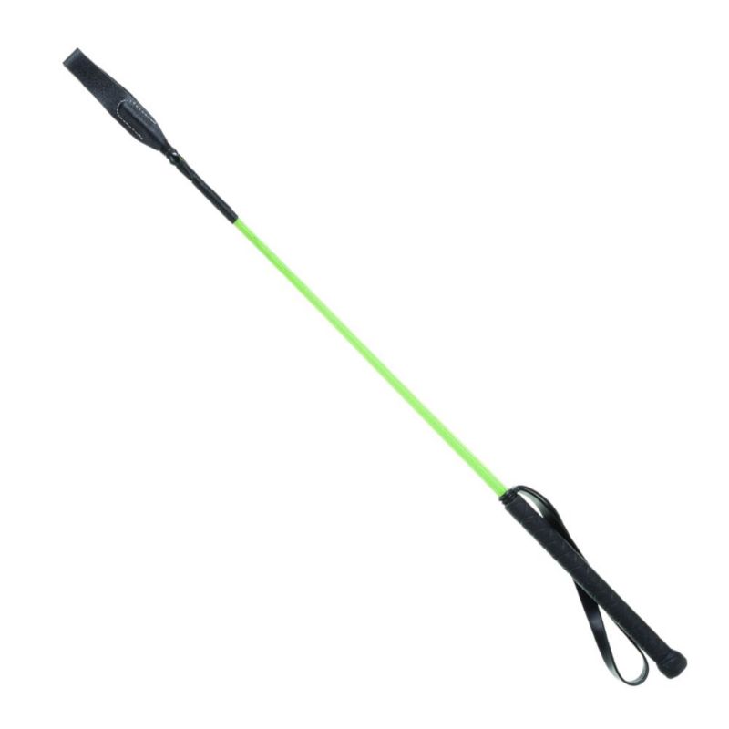 Tough1 English Riding Crop 24 Neon Green