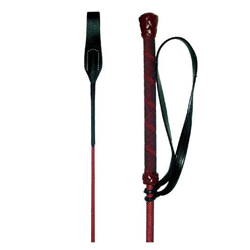 Colorful Riding Crop 28 Maroon