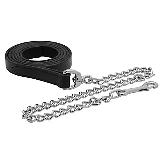 Perris Leather Lead w/Chain