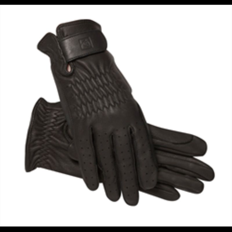 SSG Deerskin Pro Gloves 6 Black -  FARGO TRADING/SSG GLOVES, 45004