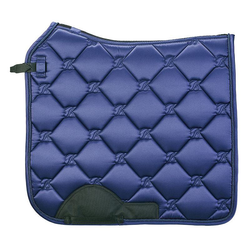 BAPADDRXXXNAVL Bates Dressage Saddle Pad Full Navy sku BAPADDRXXXNAVL