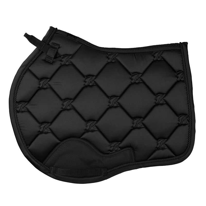 BAPADJUXXXBLKS Bates Jump Saddle Pad Pony Black sku BAPADJUXXXBLKS