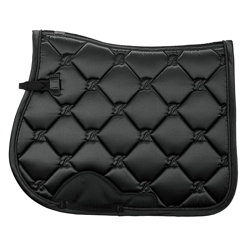 Bates All Purpose Saddle Pad Pony Black