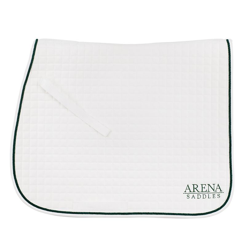 SADCLOTHADRWHT Arena Dressage Saddle Pad sku SADCLOTHADRWHT