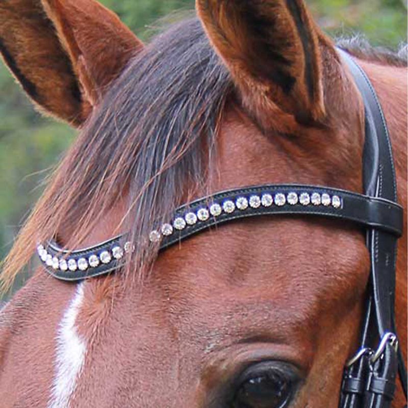 Vespucci Veritas Swarovski Crystal Browband Cob