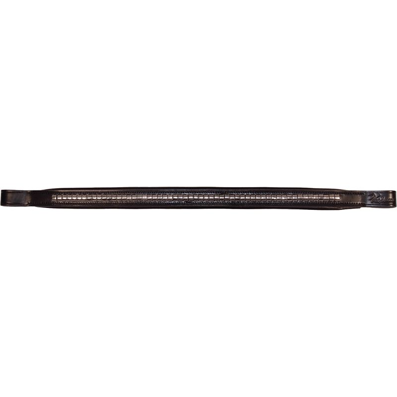 Vespucci Silver Clincher Browband Cob Black