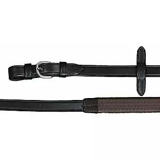 Vespucci Rubber Eventing Reins w/Buckles