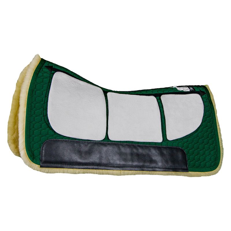 Mattes Western Square Correct Pad Green/Natural