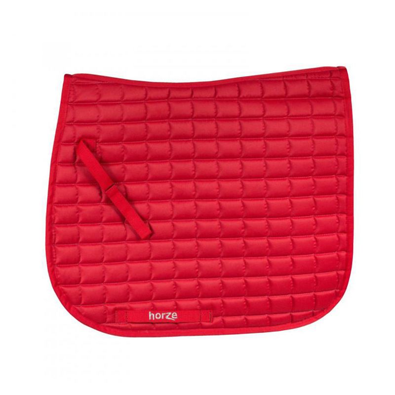 Horze Bristol Dressage Saddle Pad Horse Red