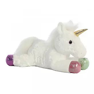 Plush Unicorn with Shimmer Feet
