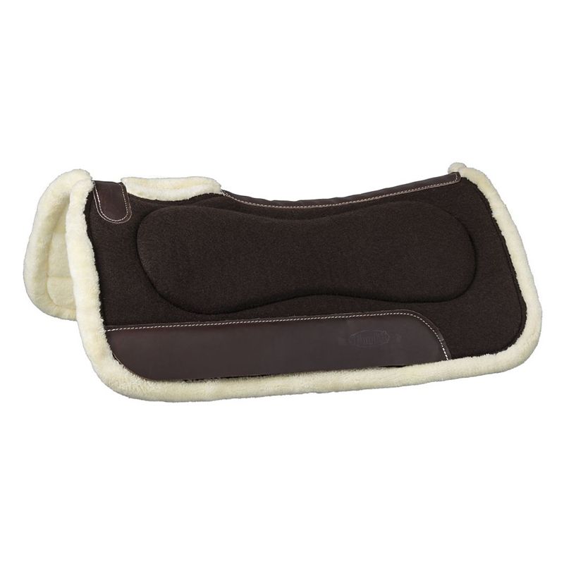 Tough1 Contour Padded Bars Saddle Pad w/Fleece