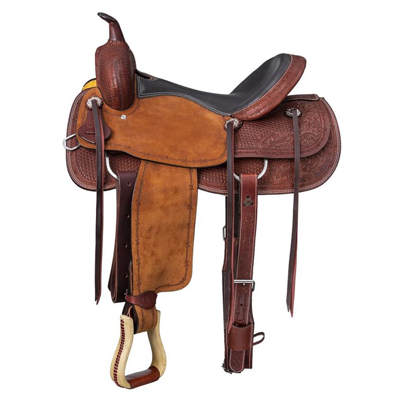 Silver Royal Red Rock All Around Saddle 15In