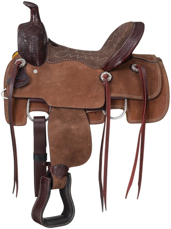 Silver Royal Rio Bravo Roping Saddle 12In