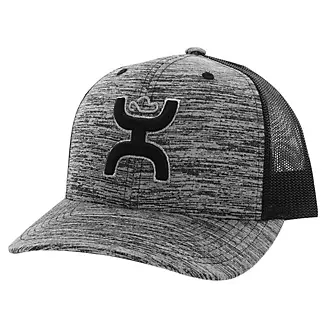 Hooey Trucker Cap Black/Grey Hooey Logo