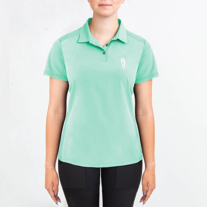 Horse Polo Shirts For Women - Ladies Equestrian Polo Shirts