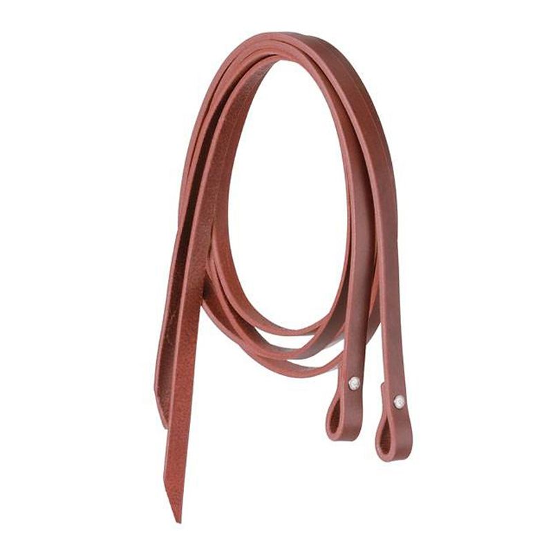 Tough1 Western Leather XLong Split Reins Dark Oil