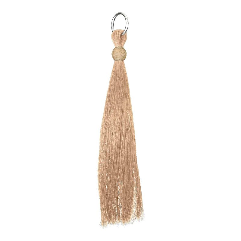 Royal King Horsehair Tassel with Ring Short Tan