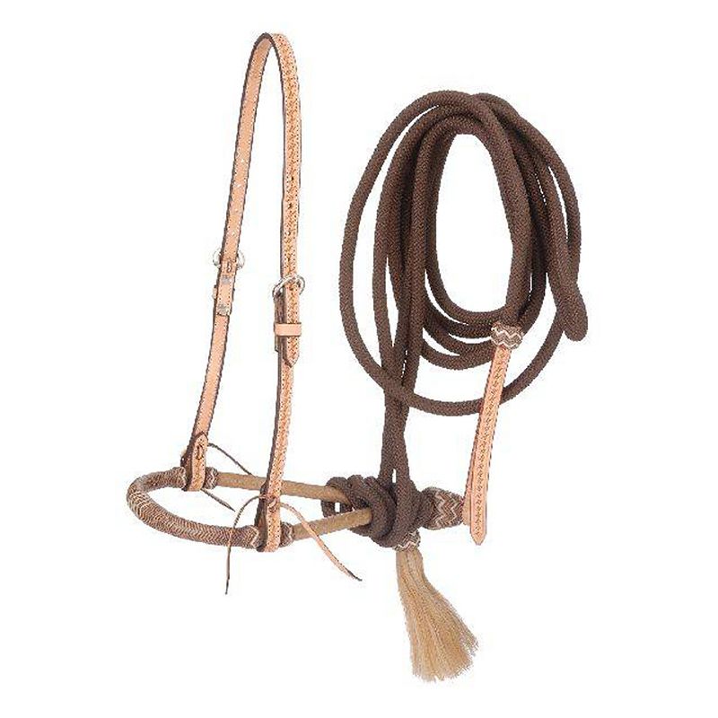 Royal King Basketweave Tack Set Brown