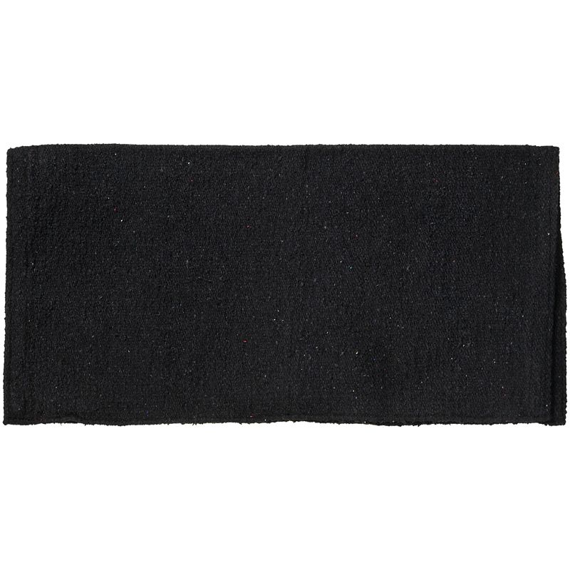 Tough1 Acrylic Blend Saddle Blanket 26x26 Black