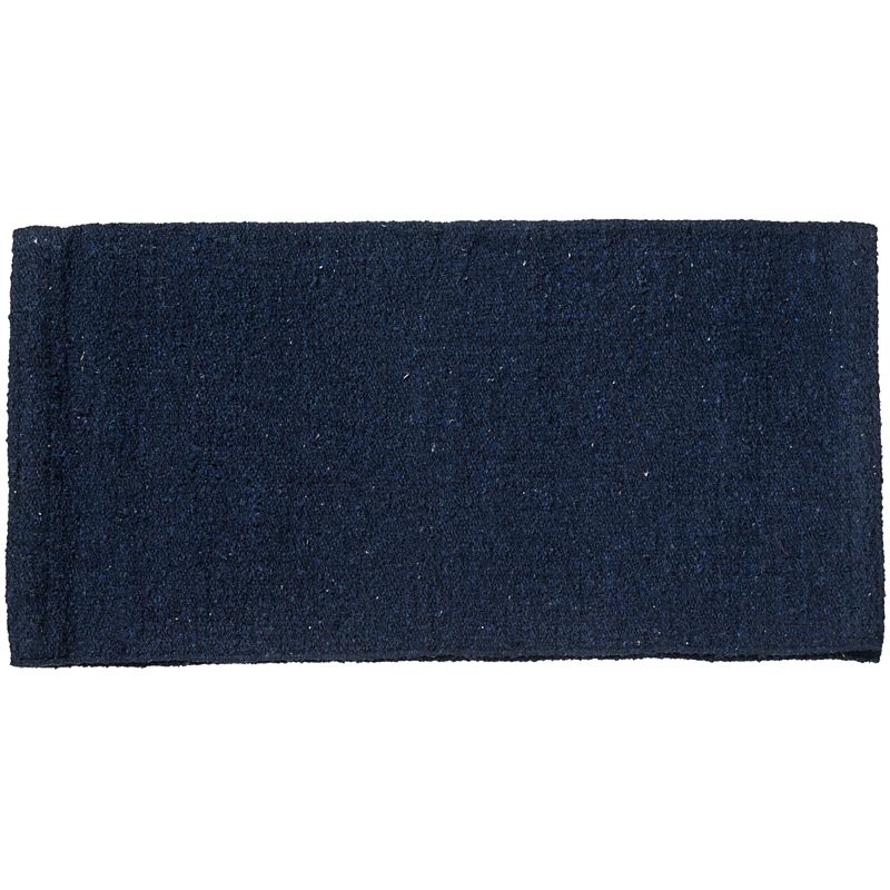 Tough1 Acrylic Blend Saddle Blanket 26x26 Navy