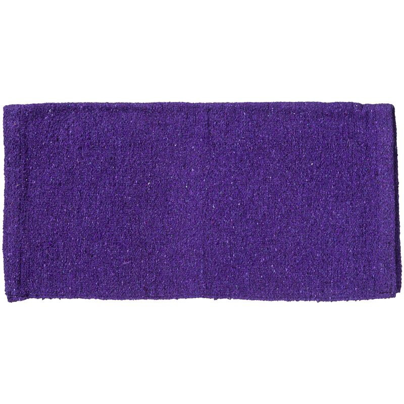 Tough1 Acrylic Blend Saddle Blanket 26x26 Purple