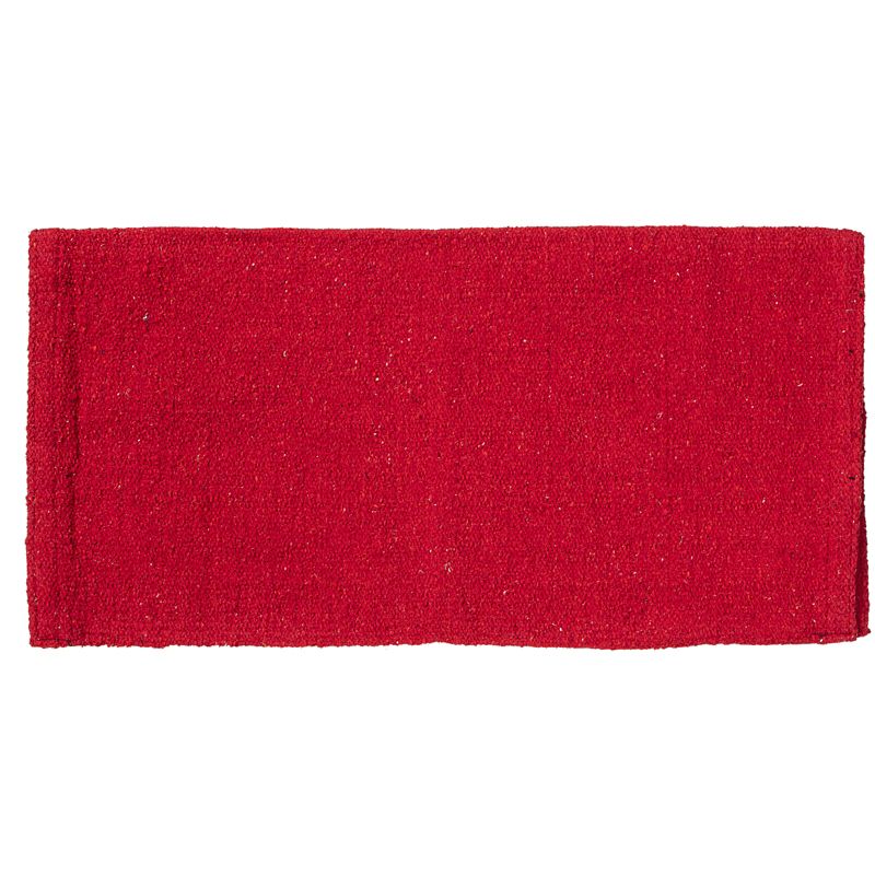 Tough1 Acrylic Blend Saddle Blanket 26x26 Red -  JT International, 35-17842-5-0