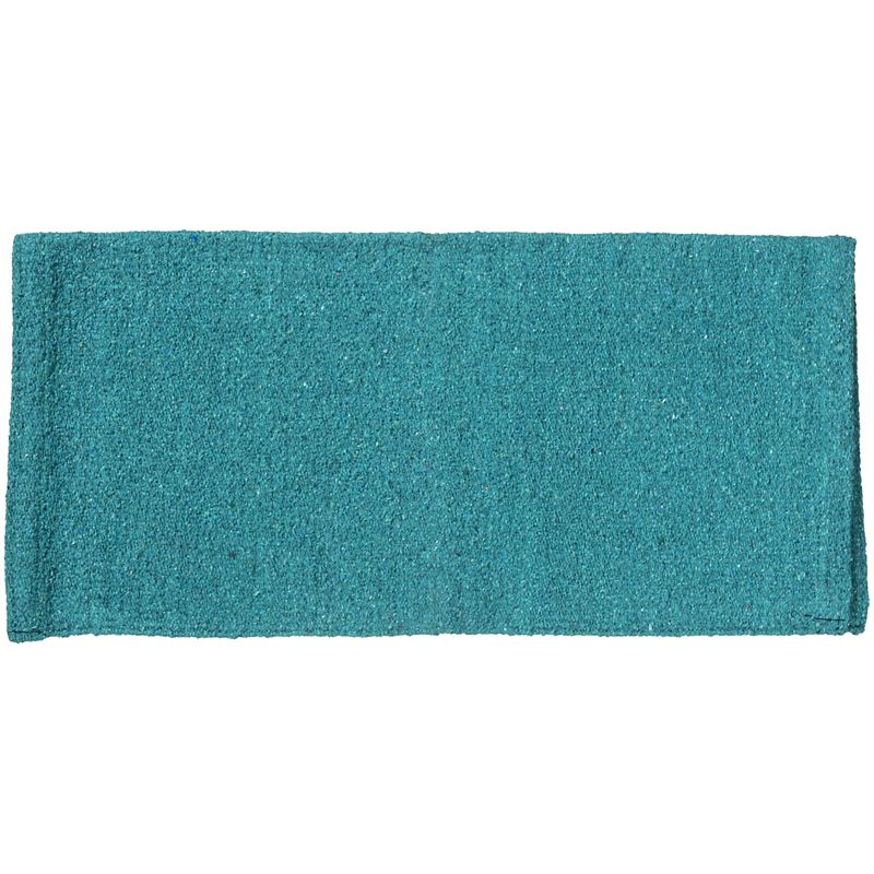 35-17842-13-0 Tough1 Acrylic Blend Saddle Blanket 26x26 Teal sku 35-17842-13-0