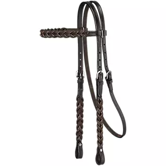 Royal King Braided Leather BB Headstall