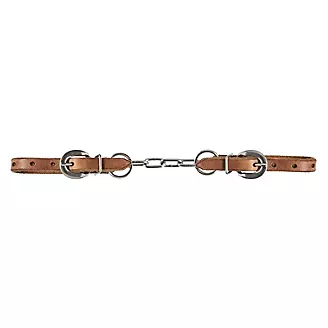Mustang Single Flat Chain Curb Harness Leather