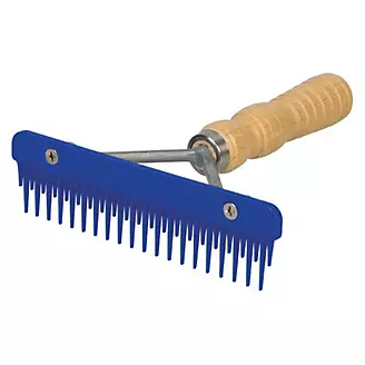 Weaver Mini Fluffer Comb W/Wood Handle