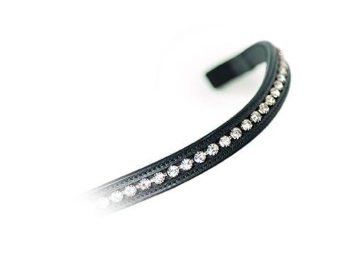 Shires Aviemore LG Diamante Browband Cob Black