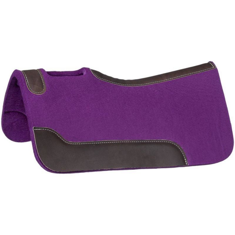 Tough1 Contour Felt Saddle Pad Purple