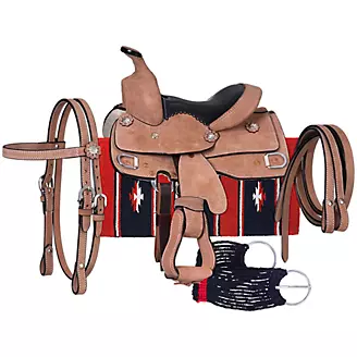 Silver Royal Miniature Training Saddle Package